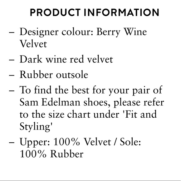 Sam Edelman Yaro raspberry wine velvet heels sz 7 - Picture 9 of 9